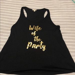 “Wife of the party” tank